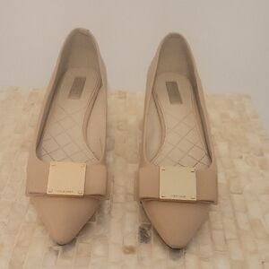 Cole Haan Women's Tan Bow Heels